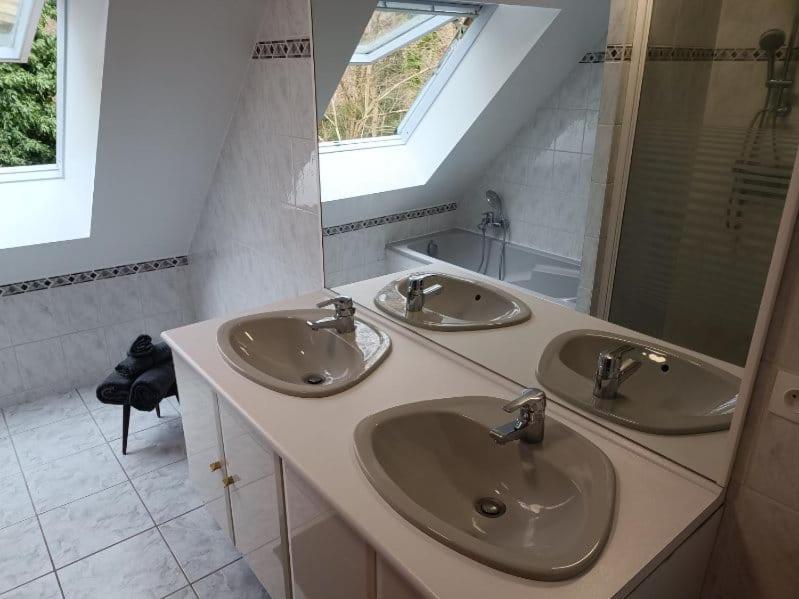 La Fontaine Aux Enfants - Gr5 - Chambre Avec Sdb Privee Abreschviller Eksteriør bilde